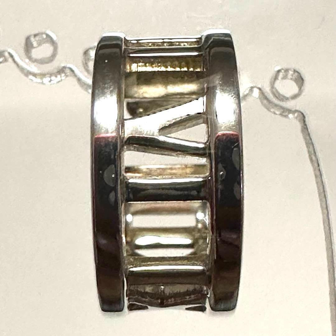 ティファニー Tiffany-Co. アトラス ピアス オープンフープ シルバー