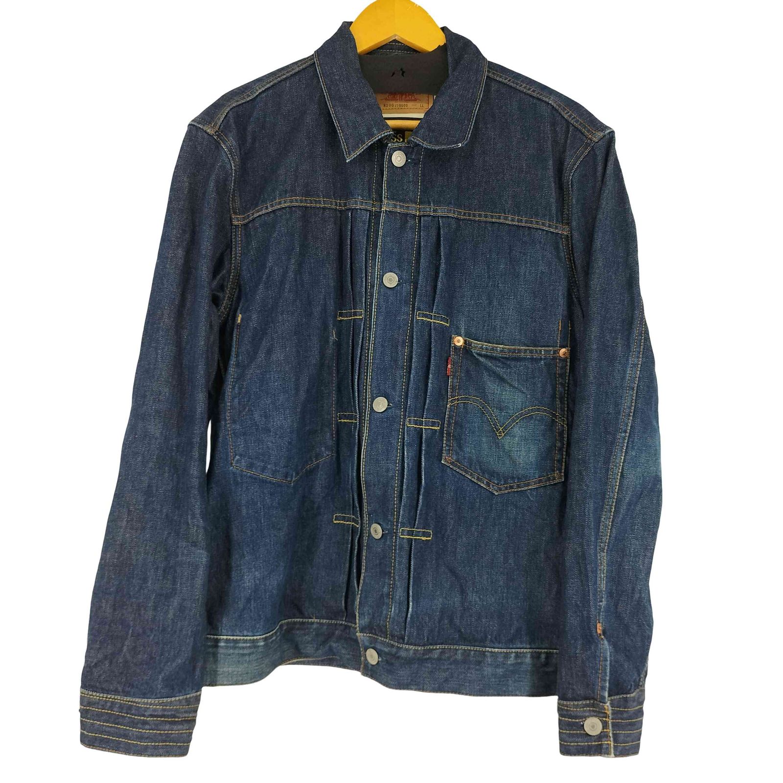 リーバイス Levis 00s 企業コラボ SweepstakesDenimTruckerJacket デニムジャケット メンズ LL
