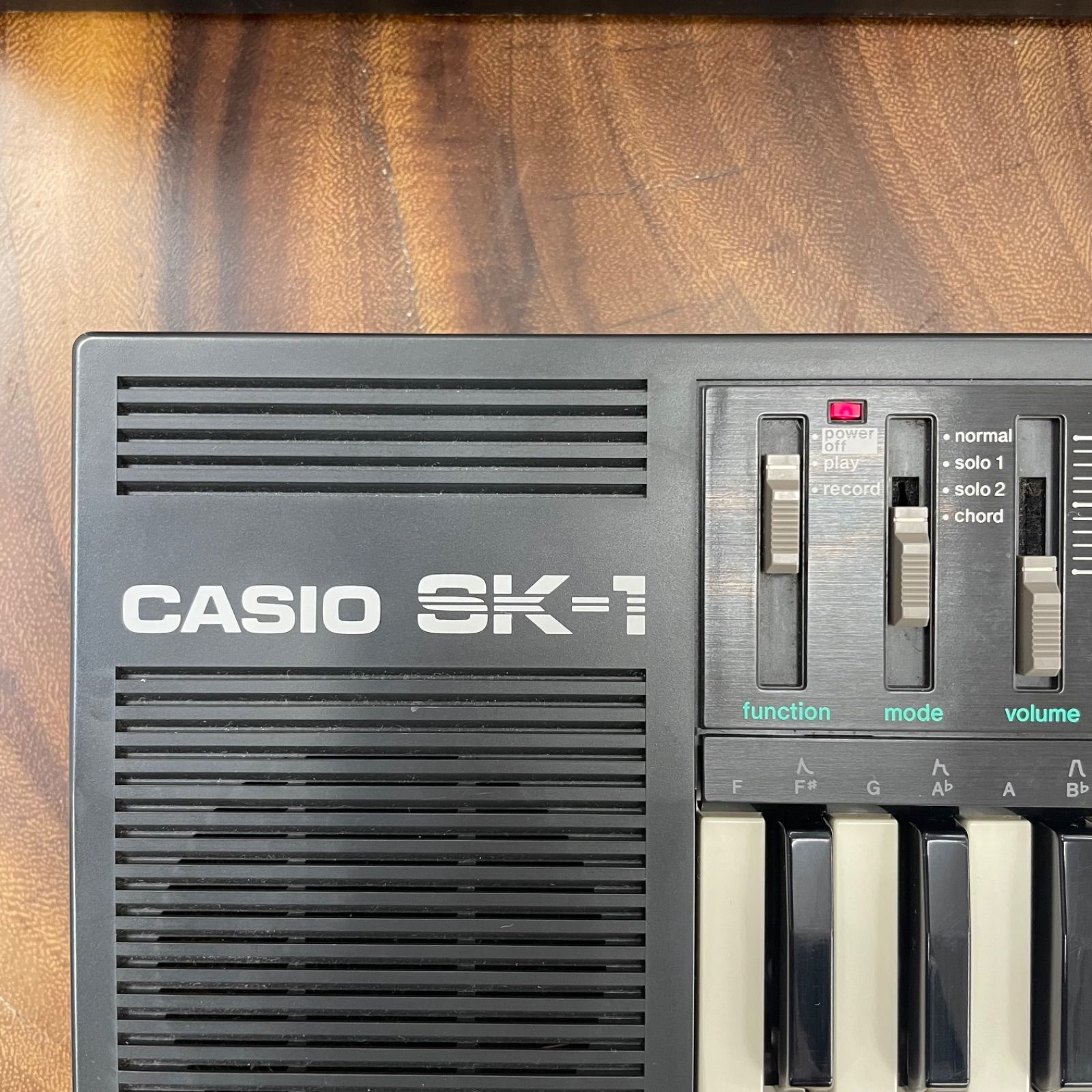 中古品】 CASIO カシオ サンプリングキーボード SK-1 32鍵 AC