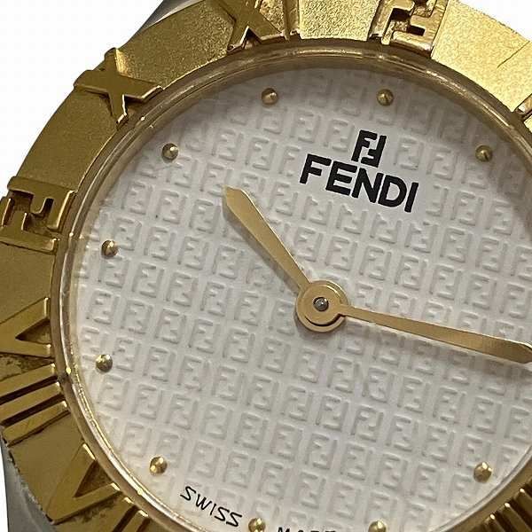 フェンディ FENDI オロロジ 白文字盤 2000L クォーツ 時計