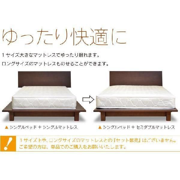 ベッド マットレス付き ダブルサイズ シータ D ＋ 高反発マットレス 