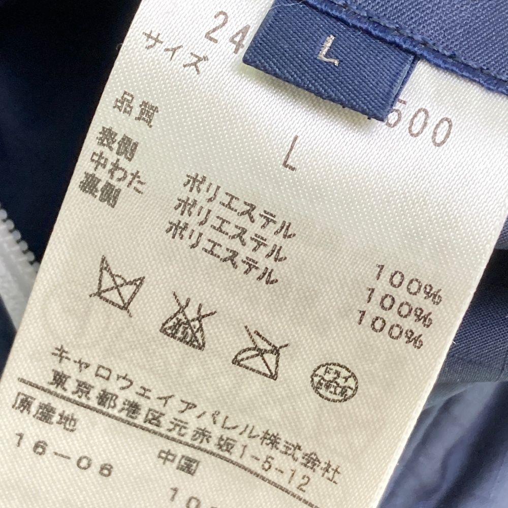 格安 サイズ L CALLAWAY キャロウェイ リバーシブル 中綿ベスト ネイビー系 240101473011 ゴルフウェア メンズ ストスト 人気アイテムが再入荷！