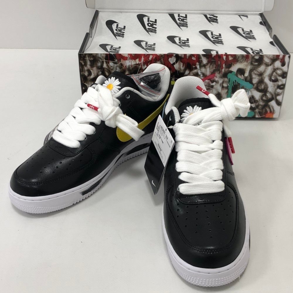07w2588 NIKE AIR FORCE 1 x PEACE MINUSONE ナイキ エアフォース1 ピースマイナスワン パラノイズ3.0 GD 27.5cm AQ3692-004【中古品】