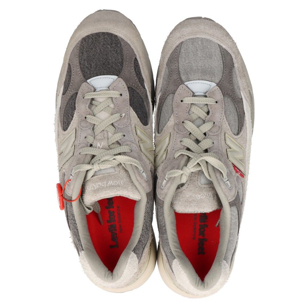 New Balance (ニューバランス) ×Levi's 992 Grey Denim M992LV リーバイス ローカットスニーカー US10.5/28.5cm  グレー - メルカリ