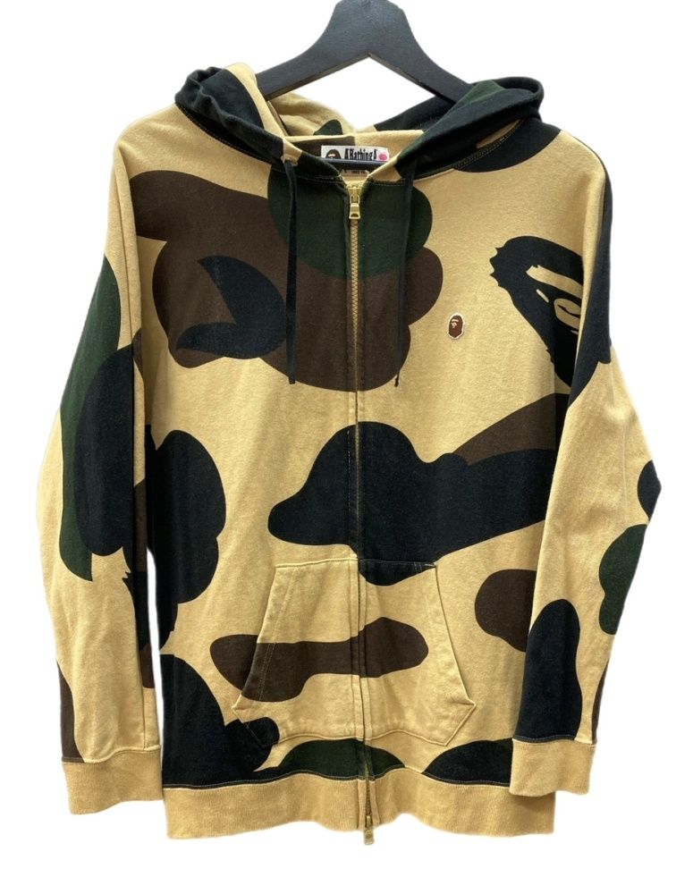 Bristol ブリストル ダブルジップ パーカー フーディー カモ柄 Mサイズ