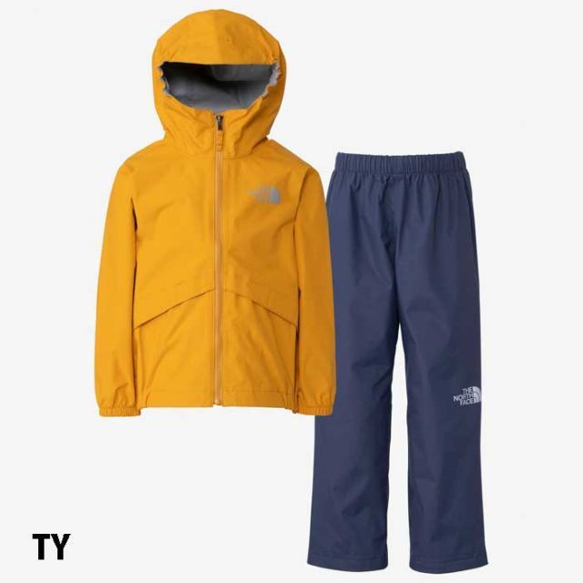 新品同様　The north face  キッズ　レインウェア　120 種類2：NY/120 ザ・ノース・フェイス レインウェア トドラー THE