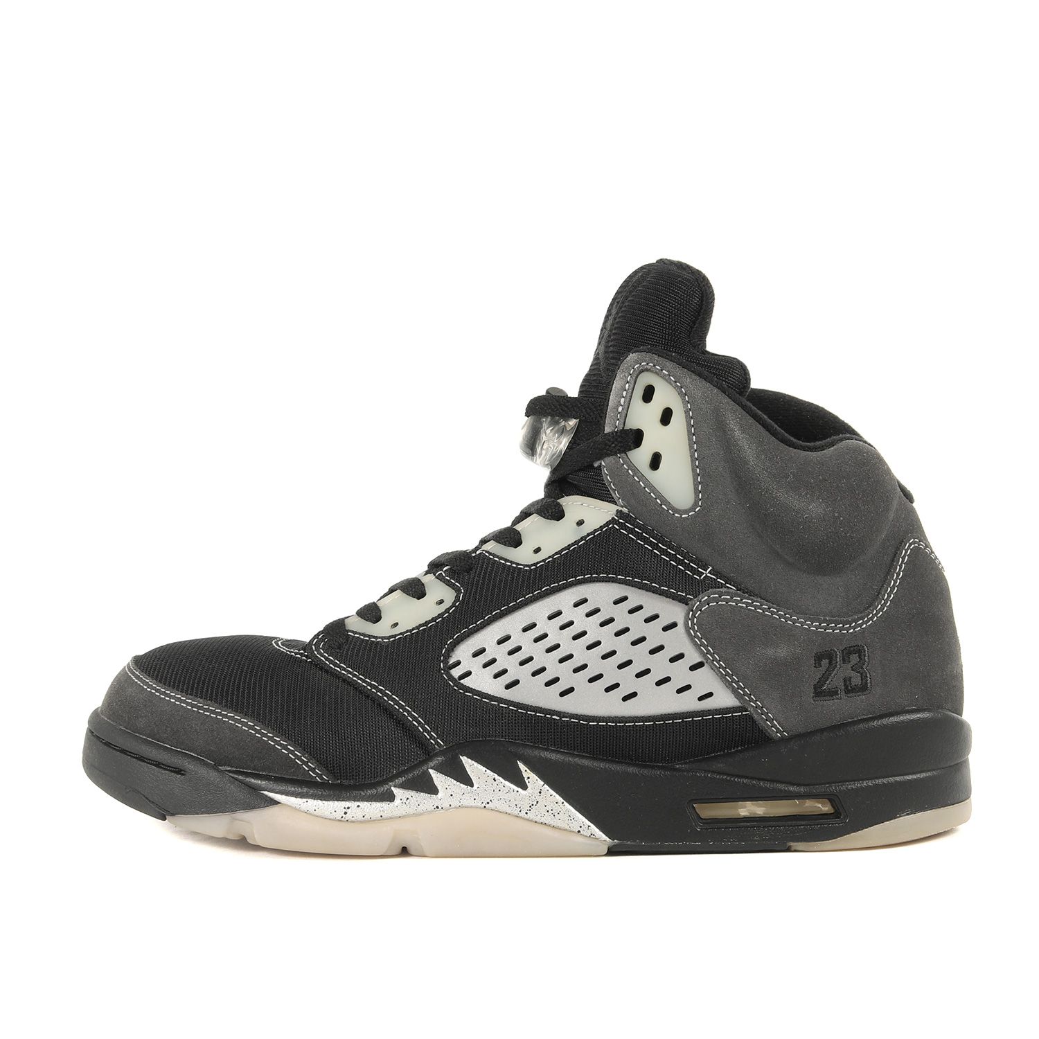 NIKE ナイキ サイズ:30.5cm AIR JORDAN 5 RETRO ANTHRACITE (ANTHRACITE) エアジョーダン 5 レトロ  アンスラサイト ウルフグレー US12.5 D ハイカット スニーカー バッシュ シューズ 靴【メンズ】 - メルカリ