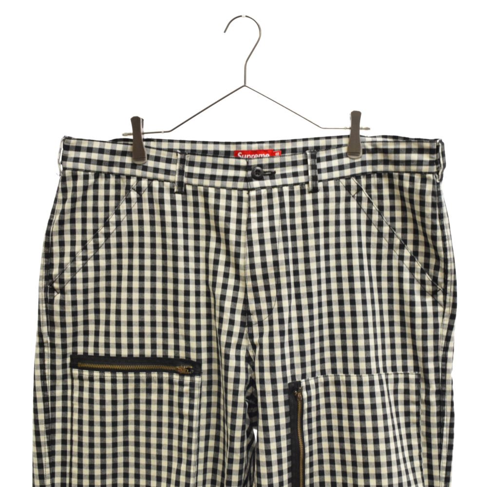 Supreme 23 S/S Gingham Flight Pant 34 - ワークパンツ/カーゴパンツ