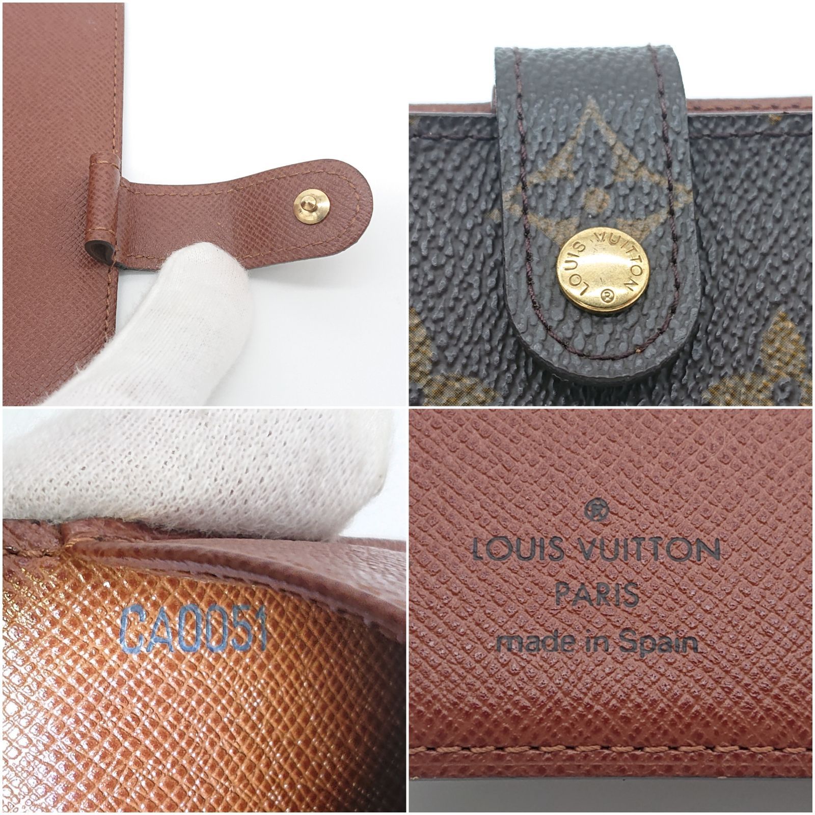 美品】LOUIS VUITTON ルイヴィトン アジェンダPM モノグラム 手帳