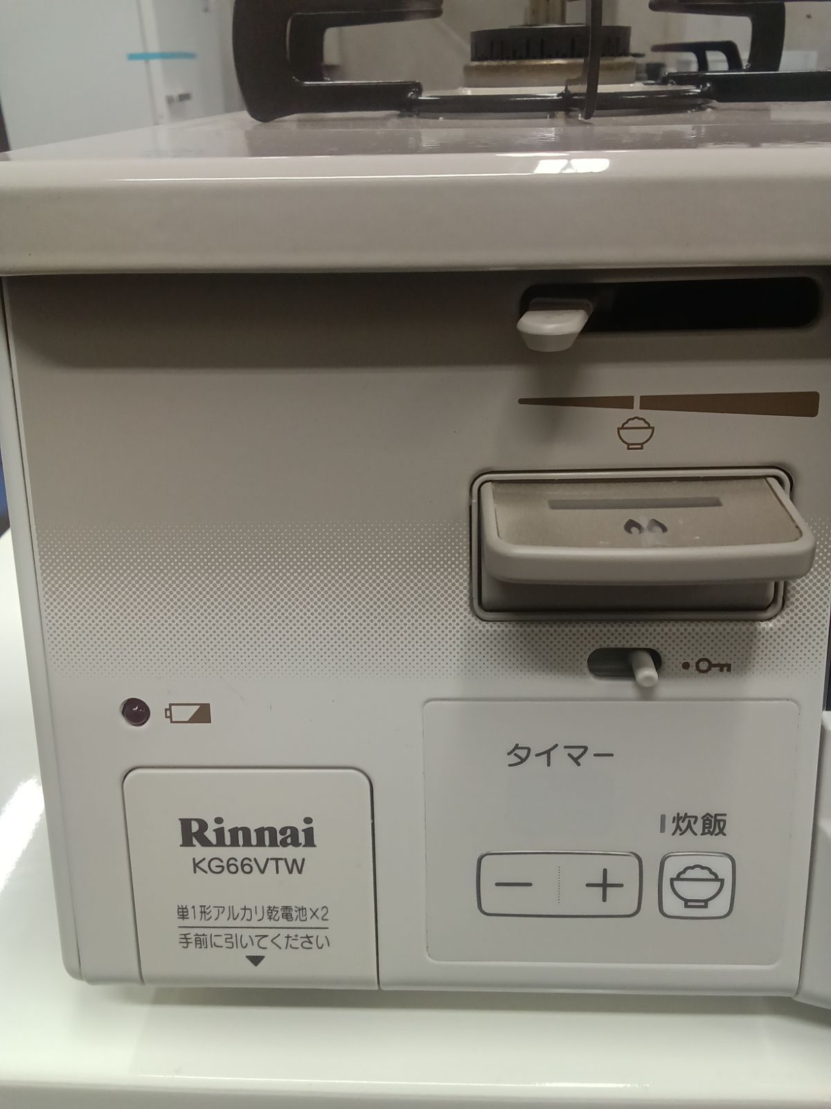 〇 Rinnai リンナイ ガステーブル 都市ガス用 製 KG66VTWR 幅60