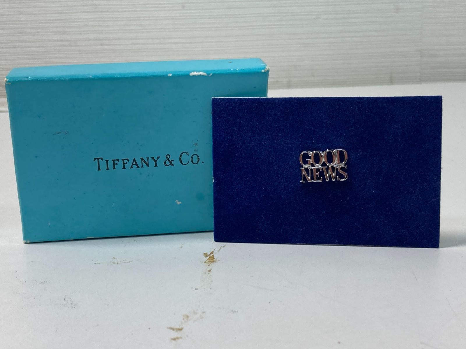 Tiffany＆Co. ティファニー GOOD NEWS ビンテージティファニー ピン