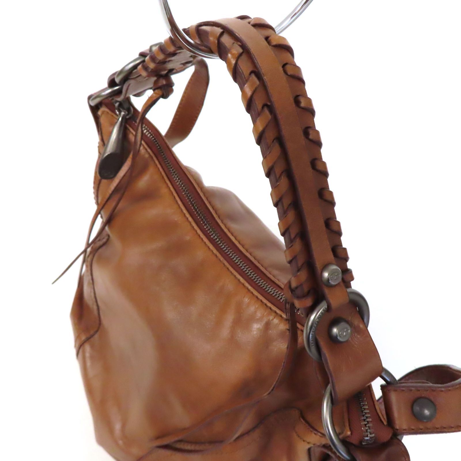 HR0153 美品 FRANCESCO BIASIA フランチェスコビアジア 2WAY トート 