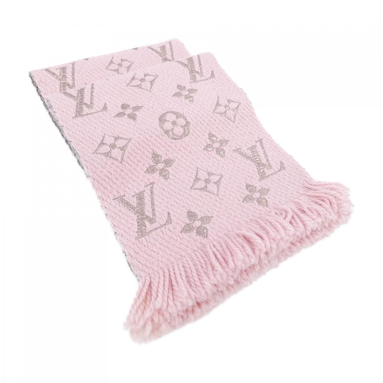 ルイヴィトン LOUIS VUITTON エシャルプ ロゴマニア シャイン M70466 MUFFLER