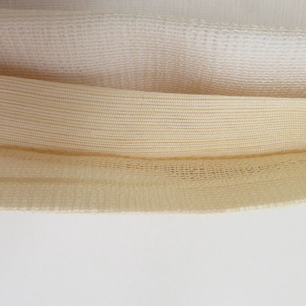 袋帯 夏用 夏袋帯 正絹 霞文様 お太鼓柄 仕立て上がり フォーマル 着物