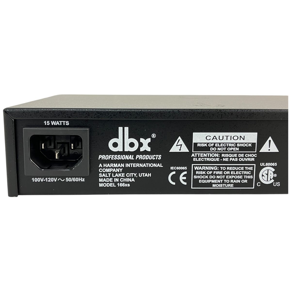 dbx DBX166XSV 166xs Compressor limiter gate コンプレッサー