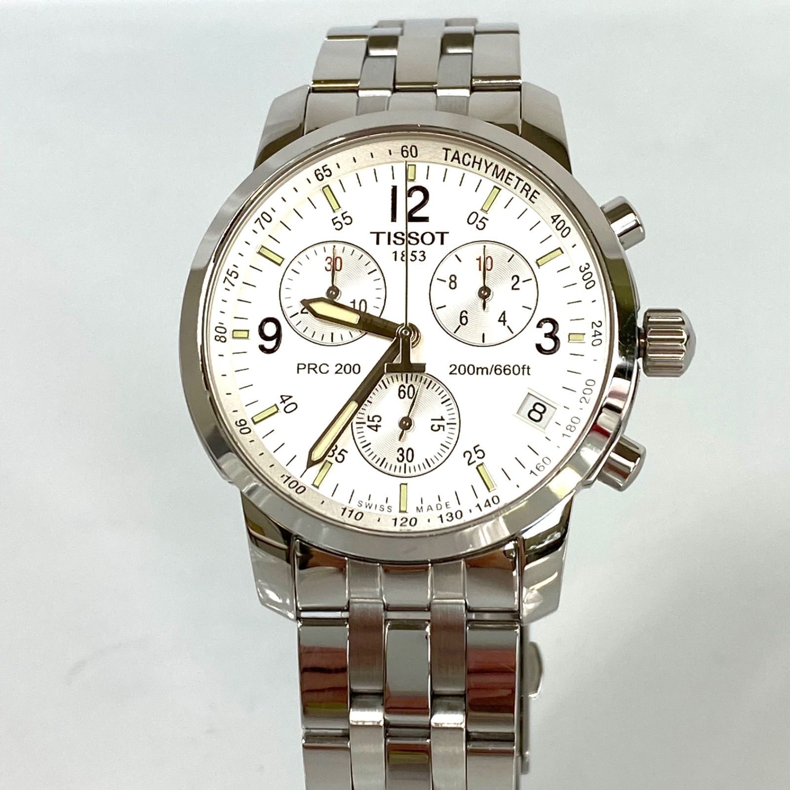 TISSOT PRC200 クロノグラフ AUTO 美中古