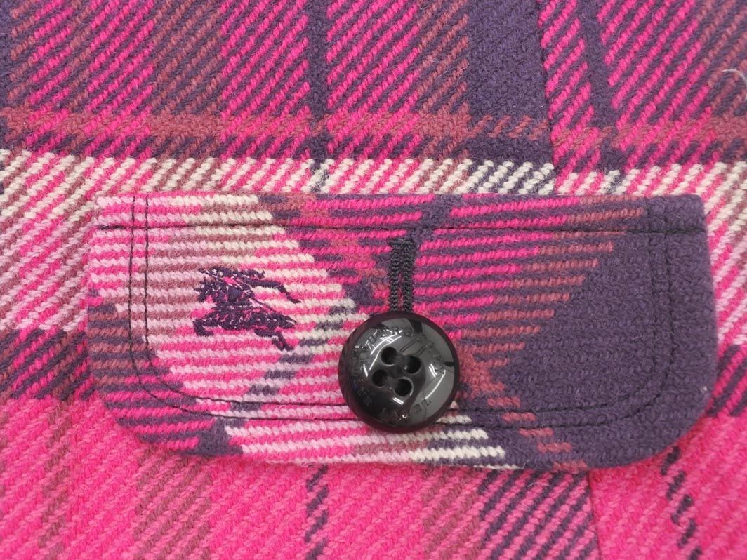 y2k BURBERRY バーバリー ノースリーブ ワンピース ノバチェック 赤