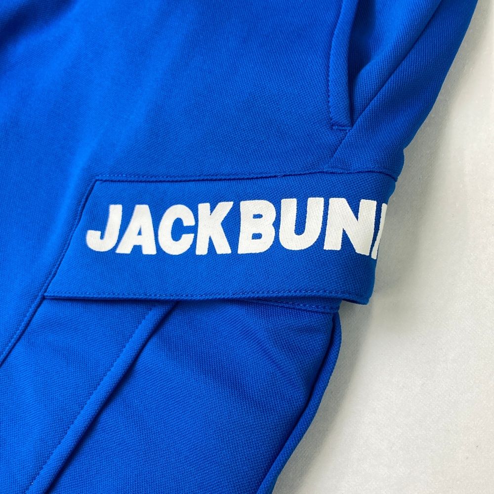 ブルー 防風 ズボン ジャックバニー M サイズ4 新品 ゴルフ メンズウェア ブルー Mサイズ4 ジャックバニー ショートパンツ メンズ ゴルフ