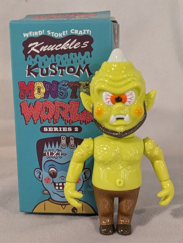 HOW2WORK Knuckle's Kustom Monster World SERIES2 HEAD LOCK STUDIO