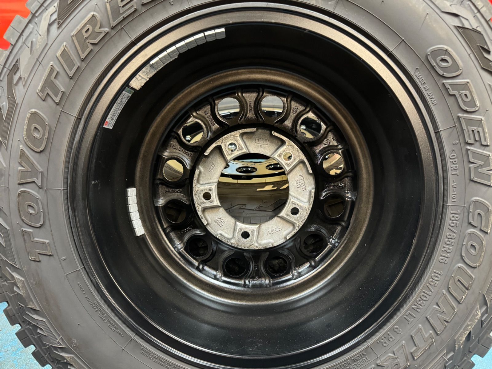 美品 マルカサービス MID ナイトロパワー ショットガン 15インチ 5.5j 