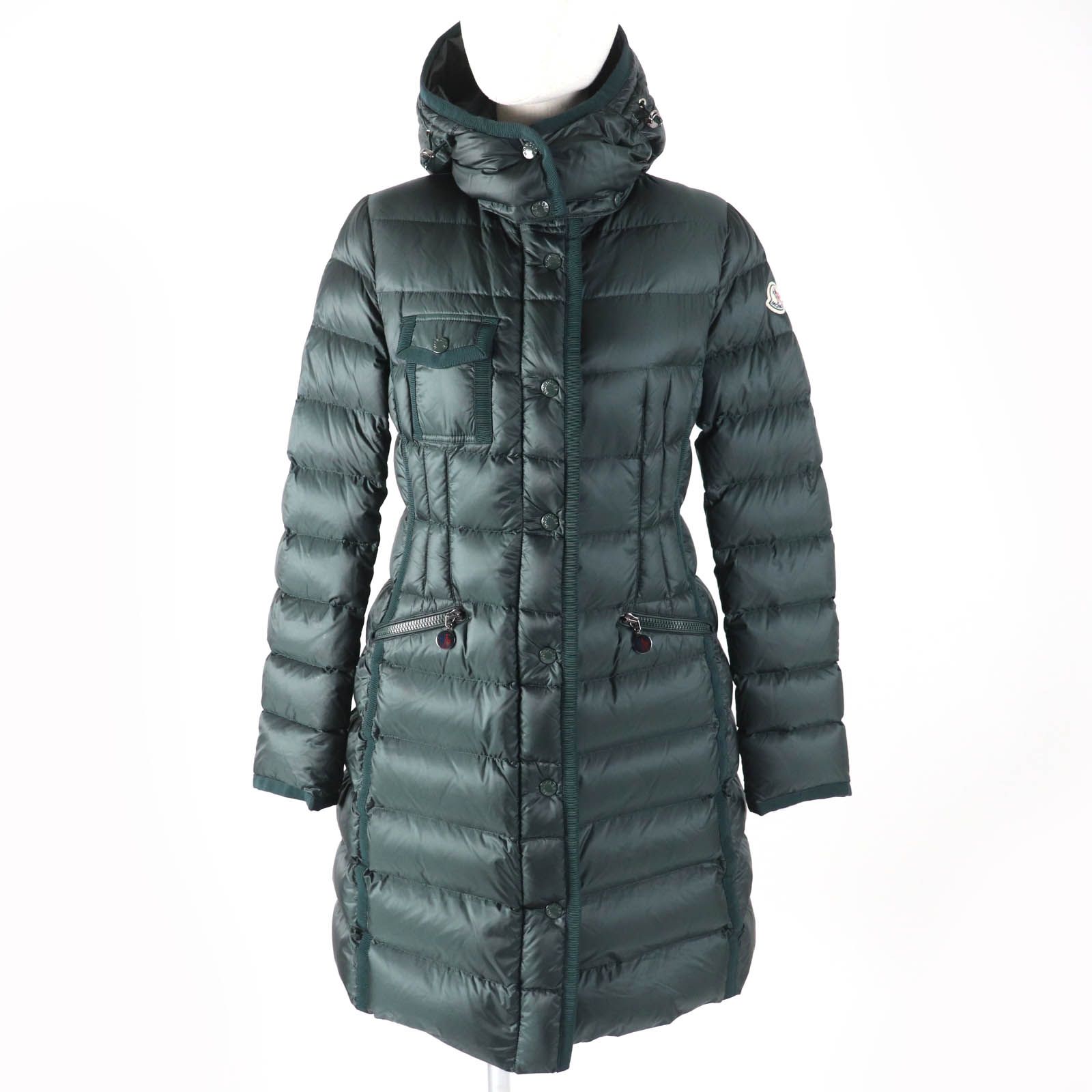 美品☆MONCLER モンクレール HERMINE エルミンヌ 希少カラー ロゴ 