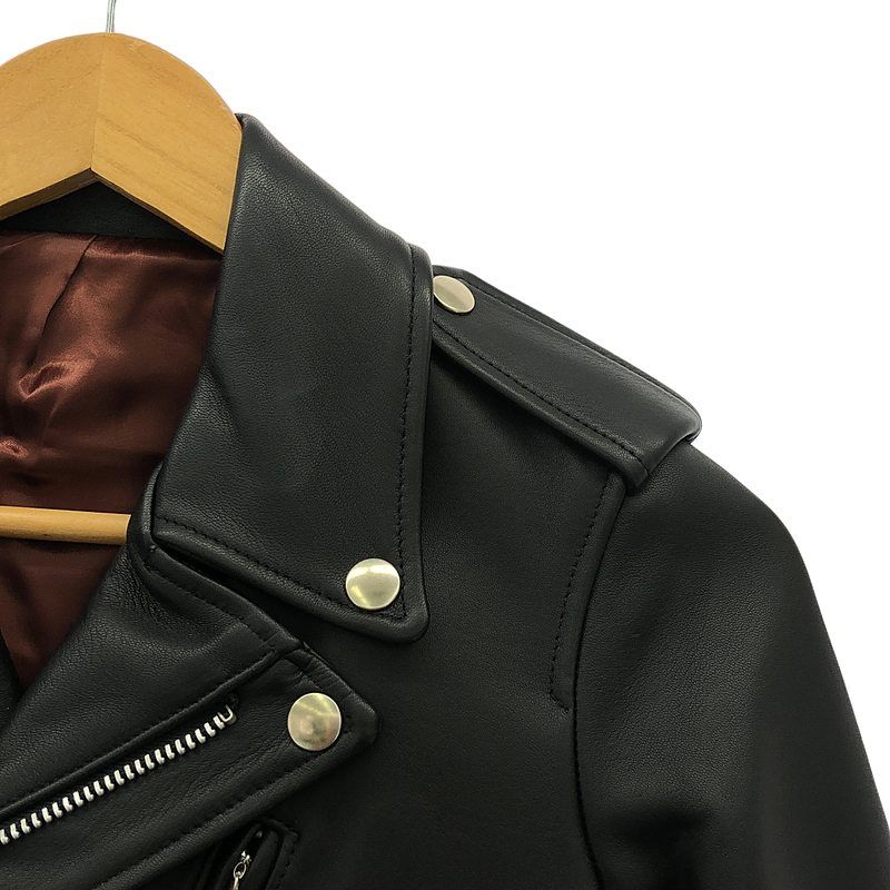 新品】 SCYE / サイ | sheep skin ダブル ライダース ジャケット | 38