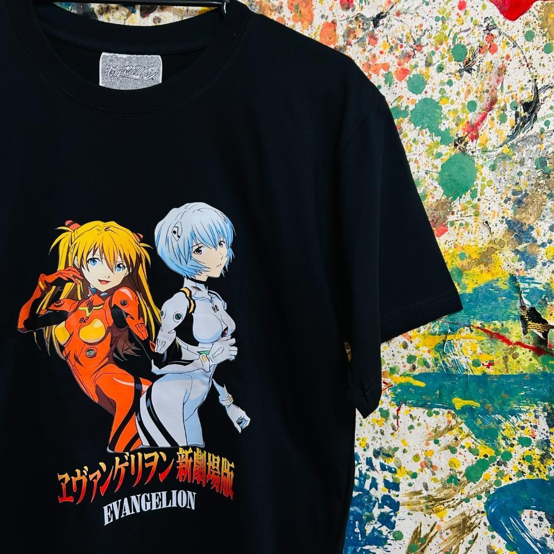 M〜L 渚カヲル 黒 Tシャツ エヴァンゲリオン、他 白 新劇場版 - その他