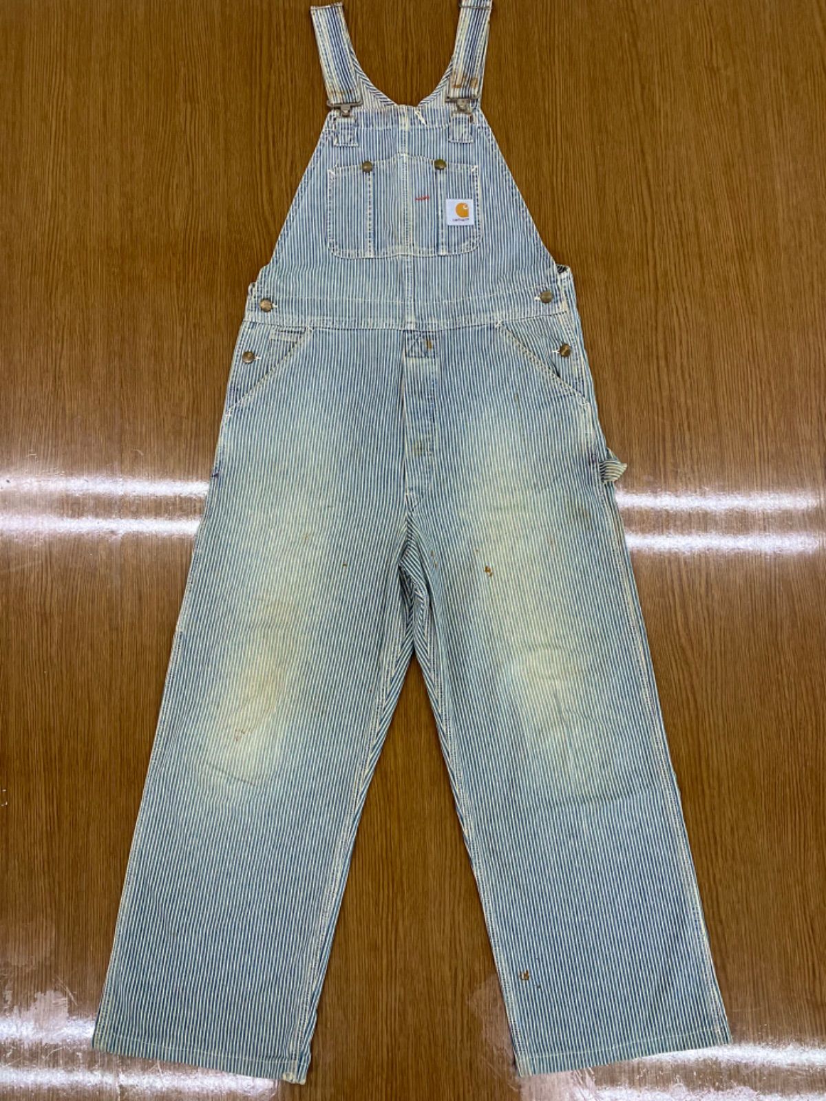 10%OFF期間限定]Carhartt カーハート オーバーオール ヒッコリー - Mercari