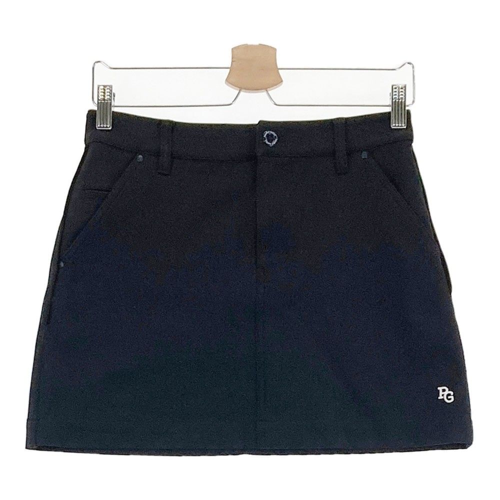 正規品パーリーゲイツ未使用品スカートサイズ0 サイズ：0 PEARLY GATES パーリーゲイツ スカート ブラック系