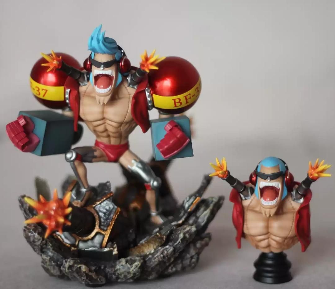 ワンピース フランキー&将軍 2体セット ガレージキット ワーコレフィギュア ワンピース フランキー&将軍 2体セット ガレージキット ワーコレ
