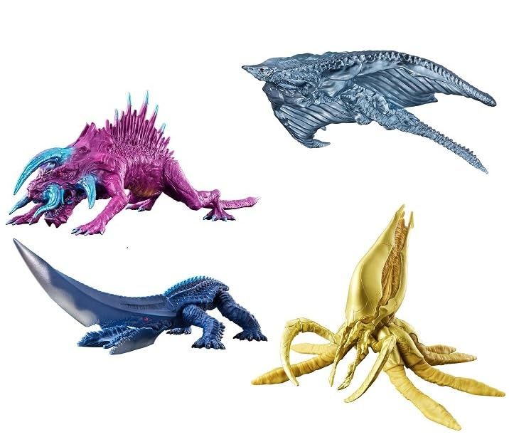 大怪獣シリーズ　トイザらス通販限定　3体セット　ガメラ　ギロン　ジャイガー ムービーモンスターシリーズ 4体セット ジャイガー/ギロン