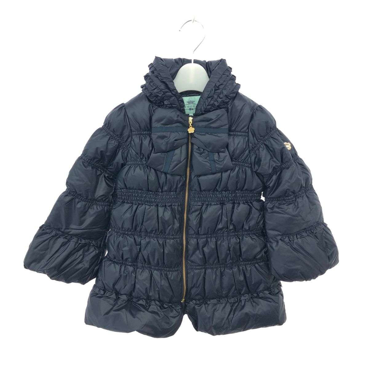 未使用品 TOCCA トッカ ダウンコート サイズ:110cm 498890 ネイビー 