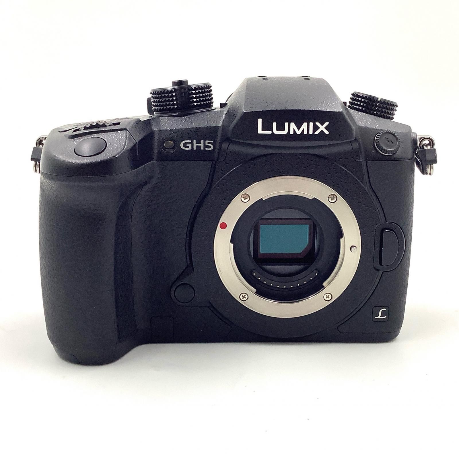 全額返金保証 最速発送 Panasonic デジタル一眼 LUMIX DC-GH5 ボディ ブラック 動作 済 シャッター2450回