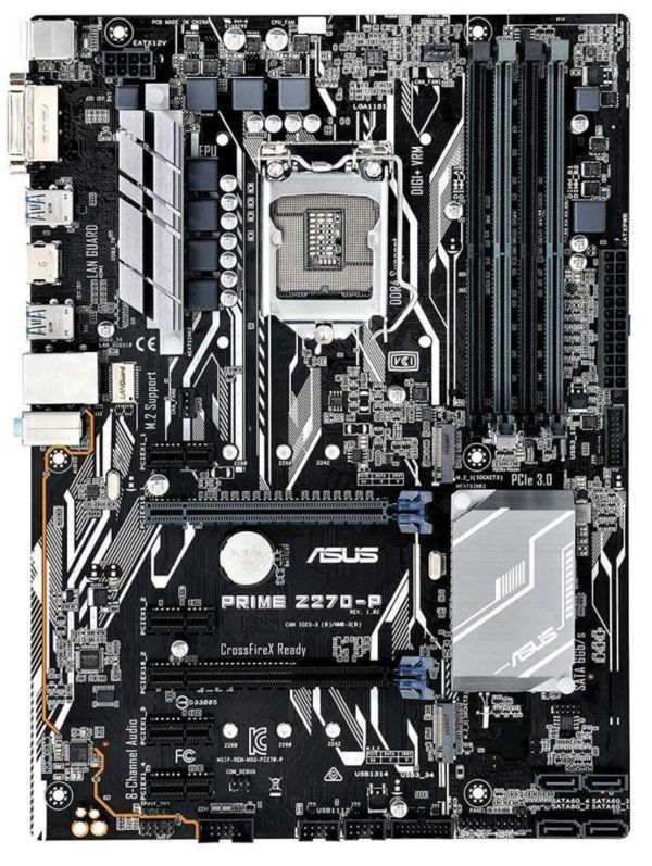 ASUS PRIME Z270-P LGA1151 DDR4 HDMI DVI M.2 USB 3.0 Z270 ATX Motherboard -  メルカリ