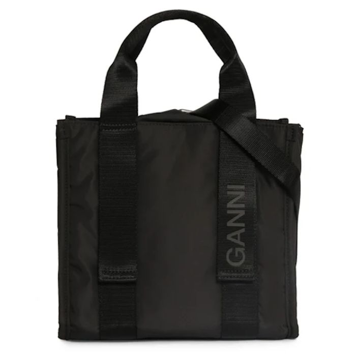 ♪7日以内にお届け☆GANNI☆ リサイクルテックスモールトート