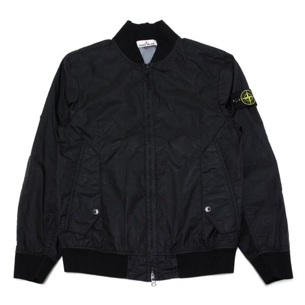 24SSモデル ストーンアイランド STONE ISLAND バッジワッペン付き ボンバージャケット【V0029 BLACK】 41223 V0029/【2024SS】m-outer  - メルカリ