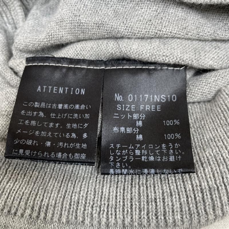 ■近年・美品■ヒステリックグラマー ブルキナコットン シャンブレー ニット PK HYSTERIC GLAMOUR ヒステリックグラマー パーカー 半袖 ブルキナ