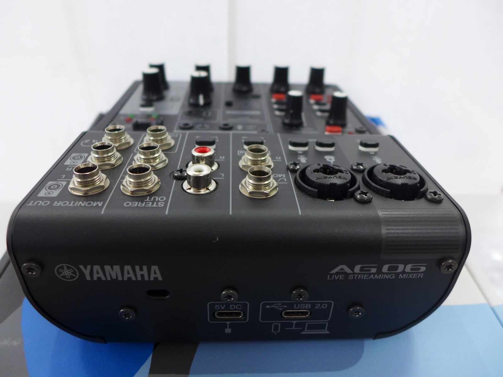 【新品・未使用】YAMAHA AG06 MK2ストリーミングインターフェイス ヤマハ YAMAHA AG06 MK2 B 6チャンネル ライブストリーミング