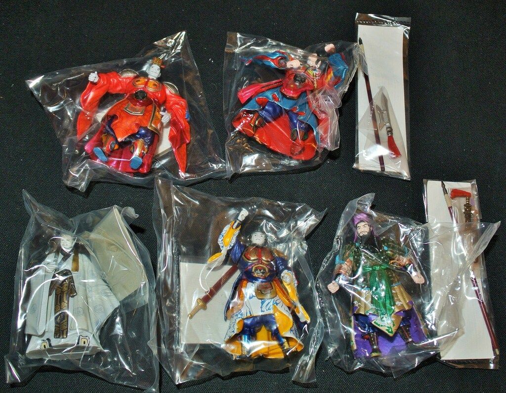 海洋堂 三国志フィギュアコレクション 第弐集 カラーver 5種コンプセット Amazon | * 海洋堂 三國志 フィギュアコレクション 第弐集 彩色版 全5