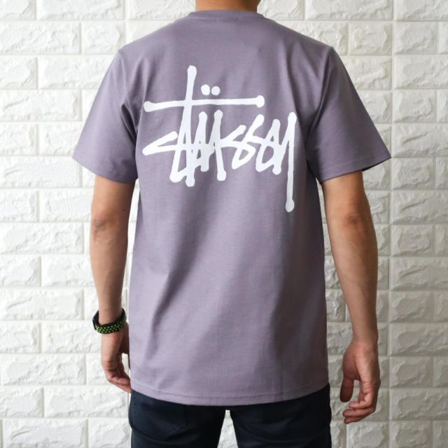 ステューシー Tシャツ メンズ tシャツ MAUVE モーブ カットソー トップス STUSSY BASIC STUSSY TEE