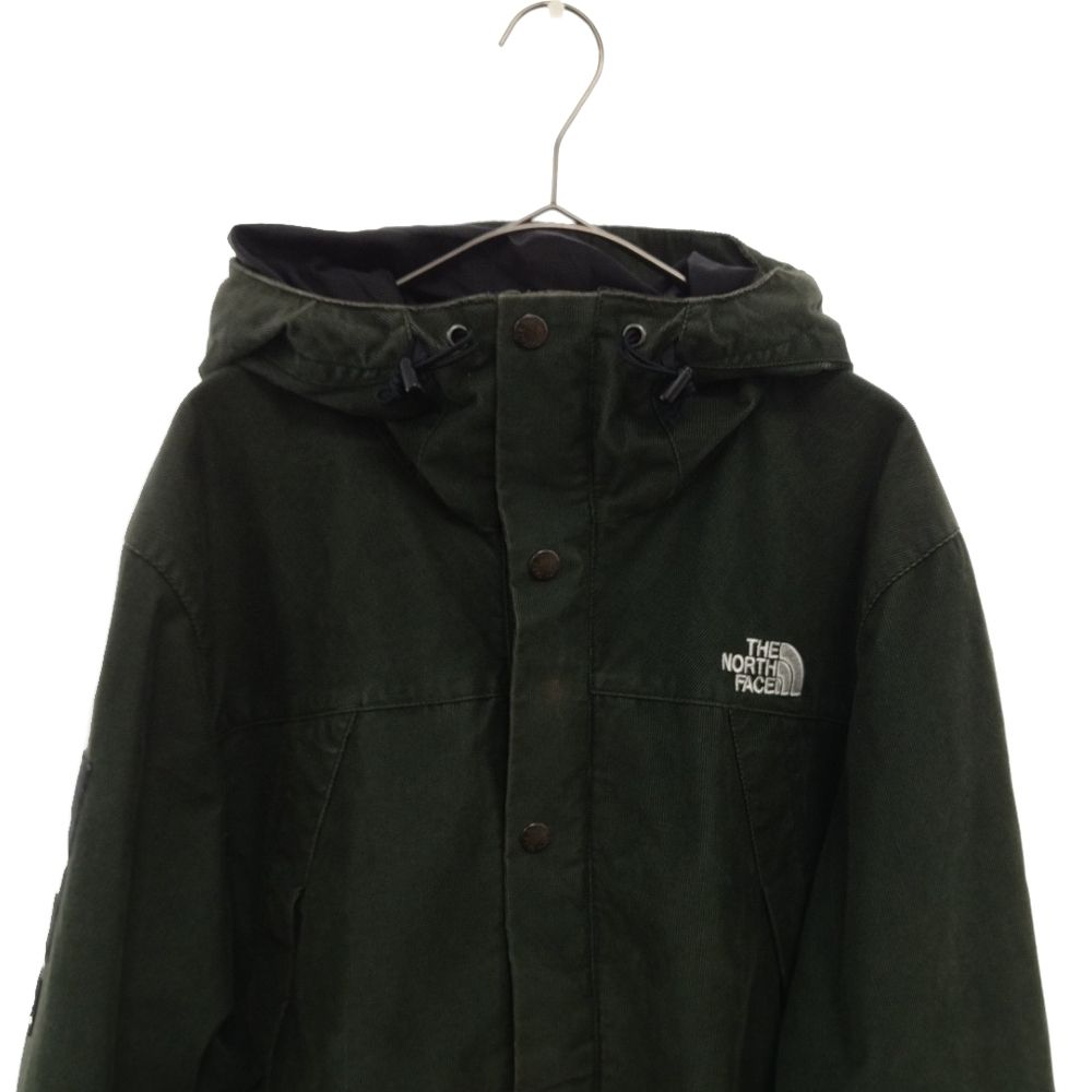 SUPREME (シュプリーム) 12AW×THE NORTH FACE Mountain Shell Jacket corduroy ノースフェイス  マウンテンシェルコーデュロイジャケット グリーン NP01250