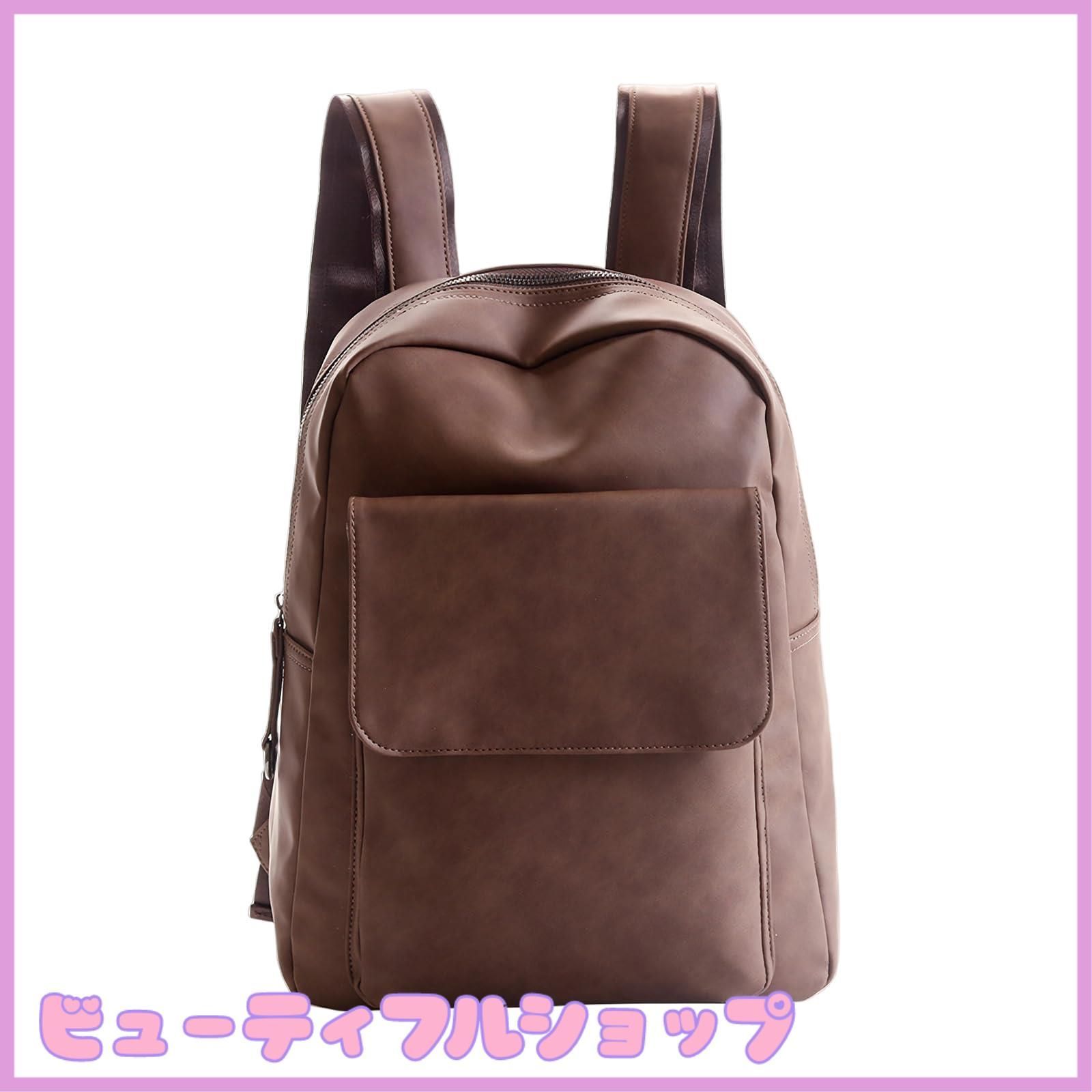 【特価】[Lavancia] リュック バックパック pu革 大容量 耐衝撃 防水 コンパクト 軽量 ビジネス カジュアル 男女兼用 通勤 通学 出張 旅行 修学