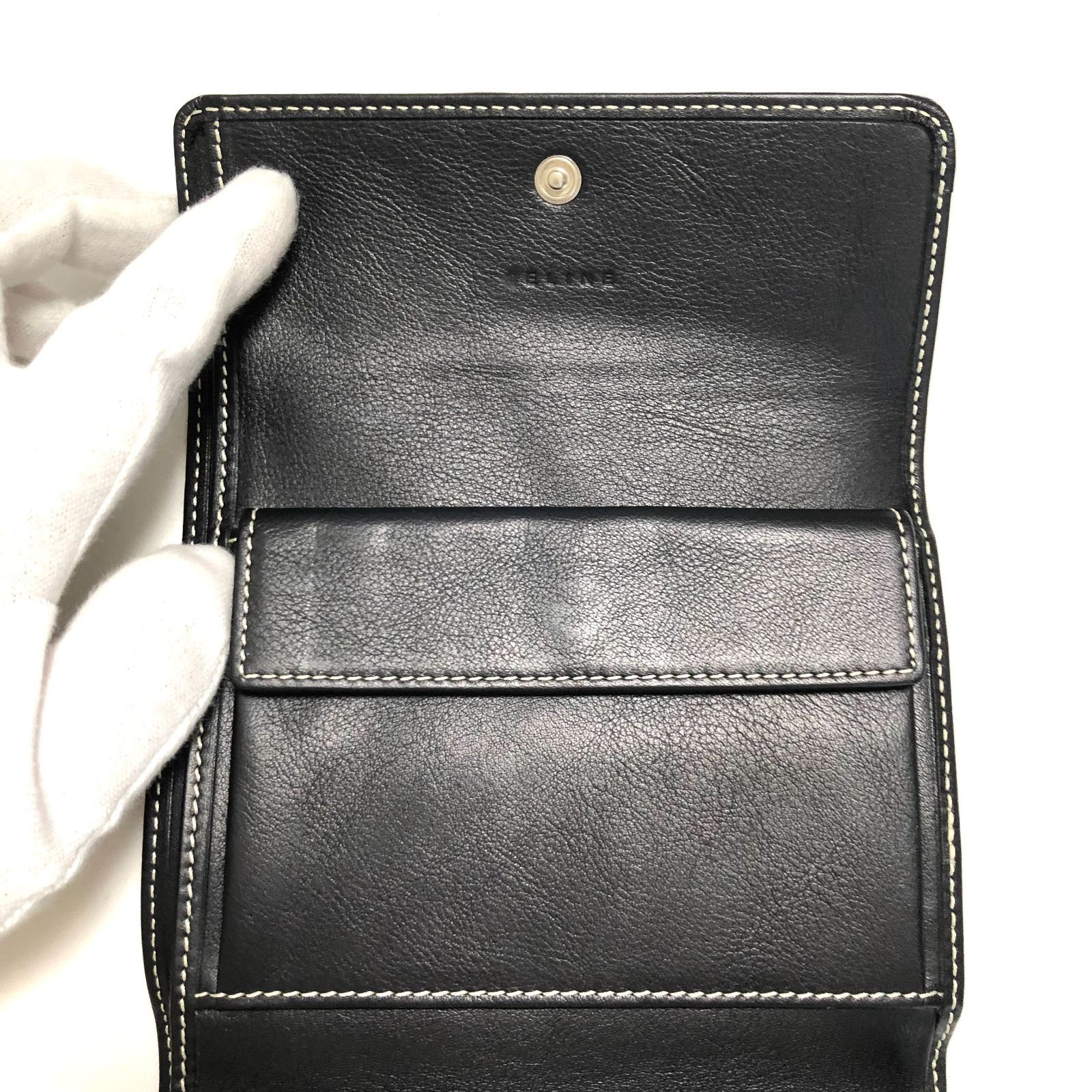 ⭐超美品⭐Celine マカダム 三つ折り財布 - メルカリ ⭐超美品⭐Celine マカダム 三つ折り財布 - メルカリ