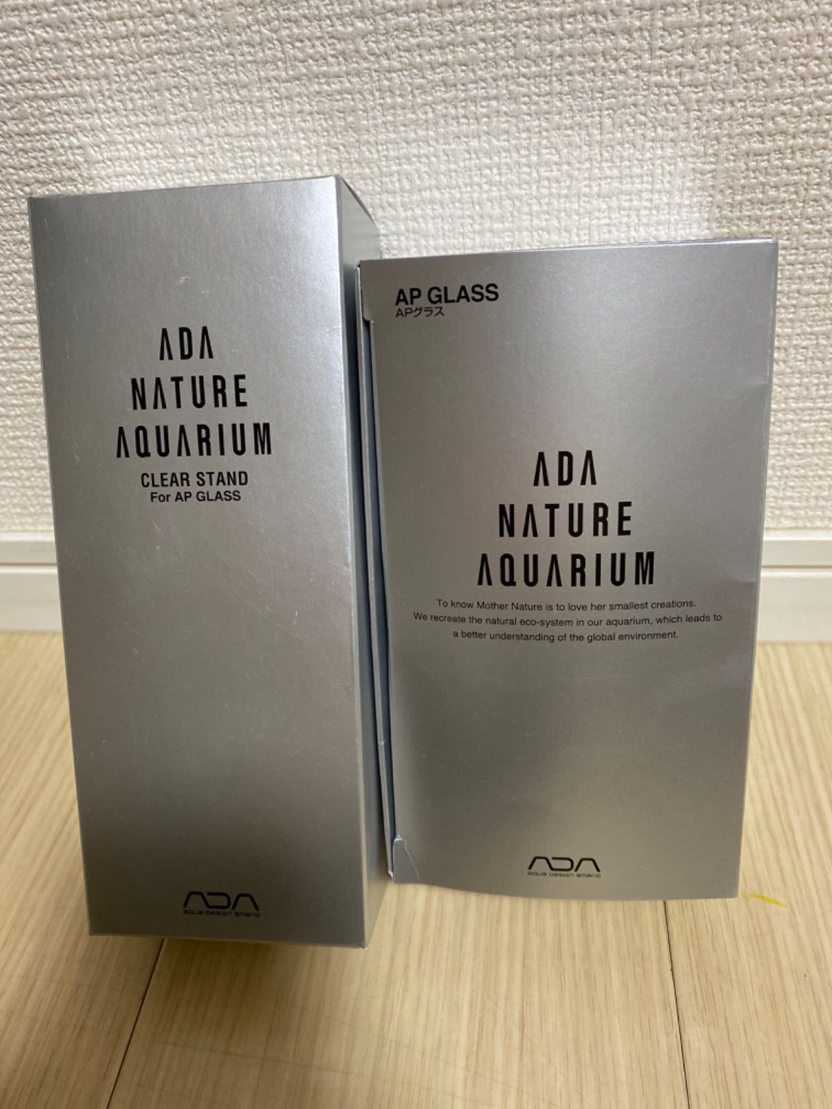 【新品&美品】 ADA APグラス クリアスタンド セット ADA APグラス クリアスタンド