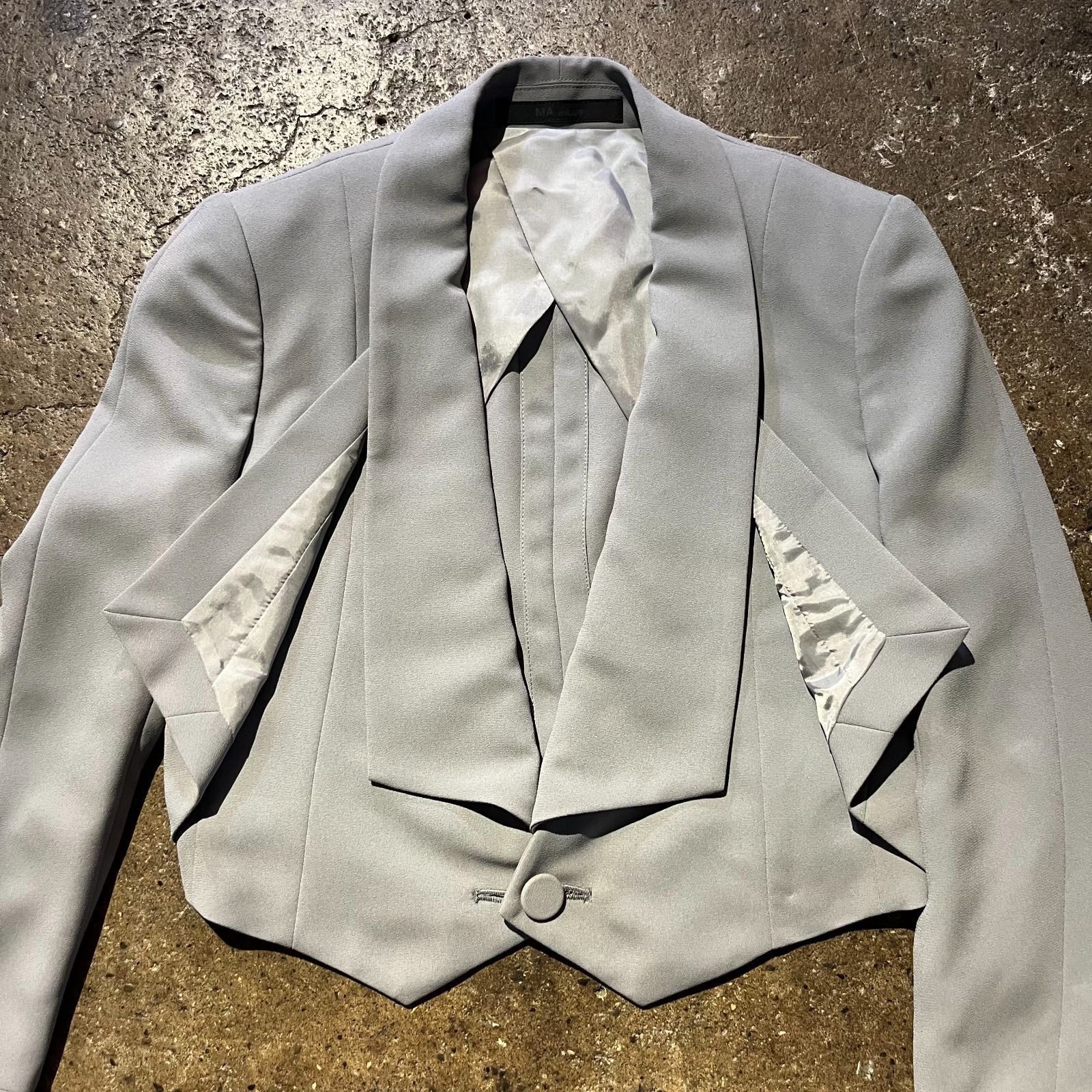 MA_JULIUS 13ss ショールカラーショートテーラード ジャケット 1B 