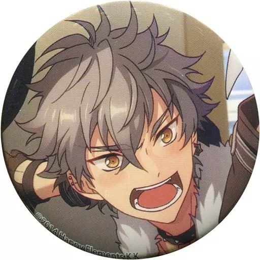 あんスタ ビジュアルファンブック 特典 缶バッジ 大神晃牙 中古】バッジ・ピンズ(キャラクター) [単品] 大神晃牙 缶バッジ