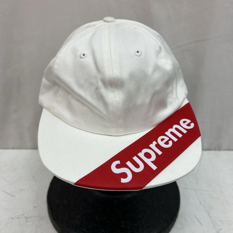 Supreme シュプリーム 帽子 キャップ 18SS Visor Label 6-Panel Cap 