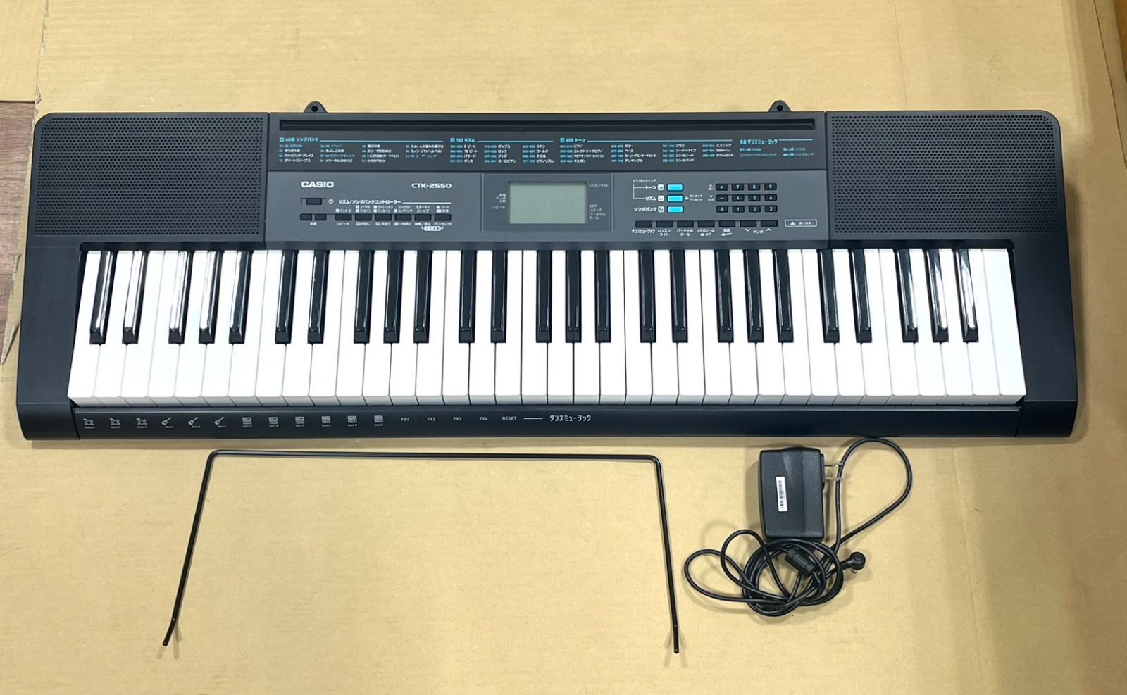 EL5】カシオ 電子ピアノ CTK-2550 2019年製 61鍵盤 CASIO MK9596