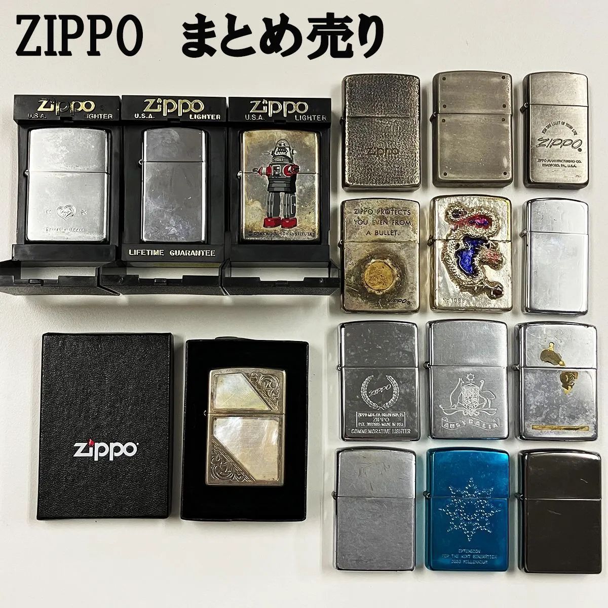 まとめ売り ZIPPO ジッポー ライター 16点セット - メルカリ