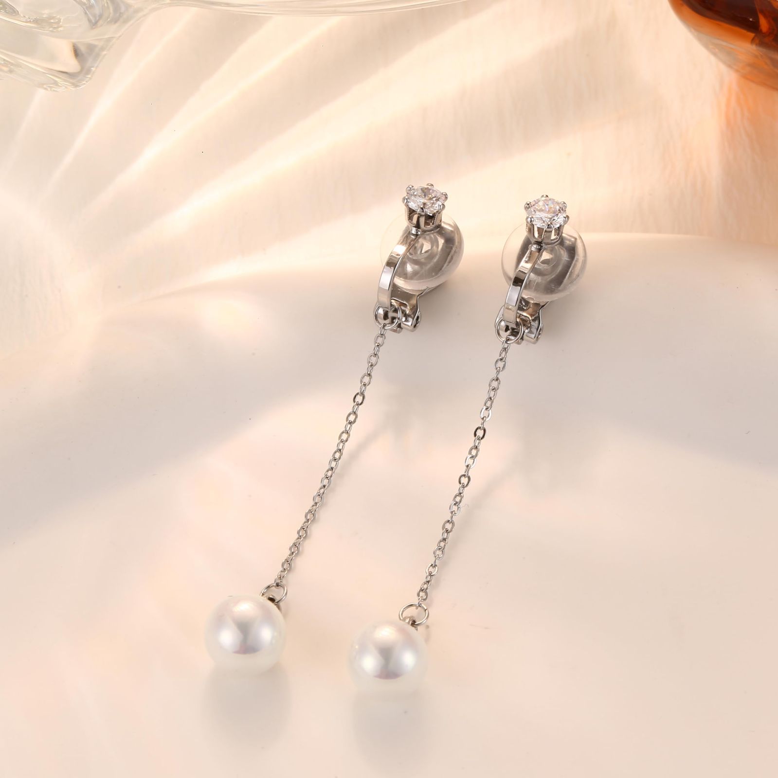 【ジュエリーマキ】k18パール  イヤリング  イヤークリップ K18 パール イヤリング | ピアス・イヤリング | UYEDA JEWELLER